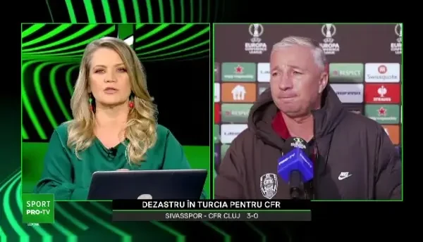 Dan Petrescu, după Sivasspor - CFR Cluj 3-0 (27/10/2022)
