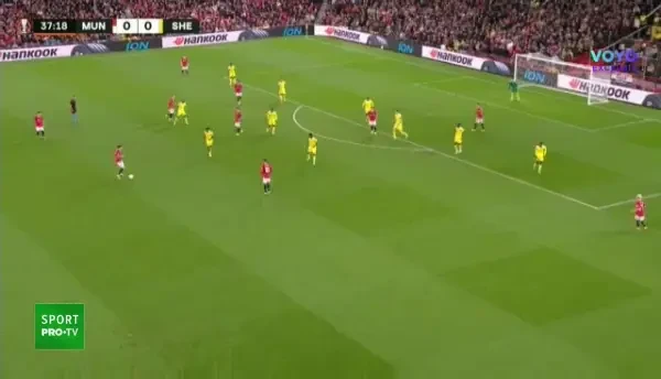 Schema făcută de Antony &icirc;n meciul cu Sheriff Tiraspol