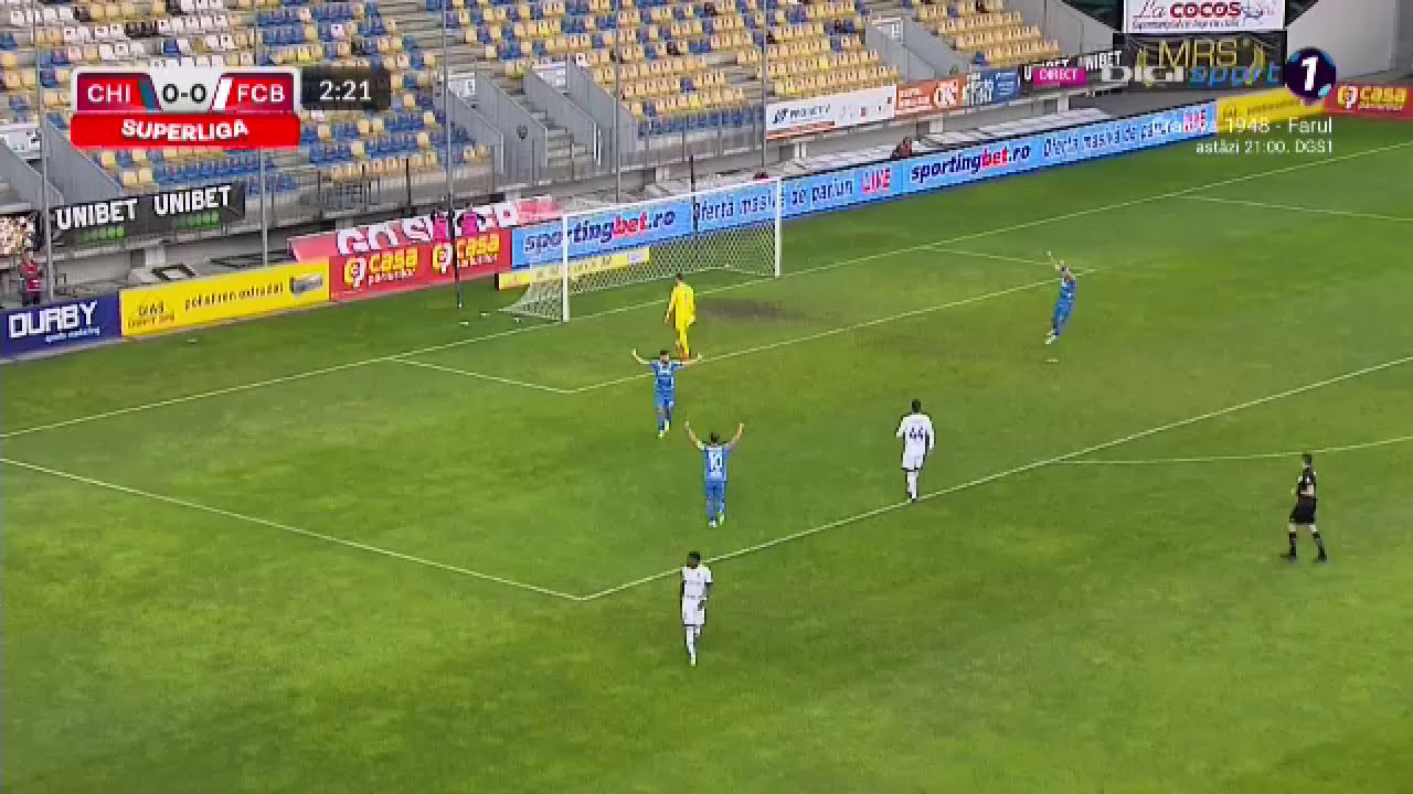 Gafă uriașă în Chindia - FC Botoșani! Doru Popadiuc a marcat după ce a fost nimerit de portar_4