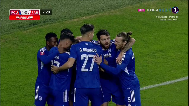 FCU Craiova - Farul Constanța 1-2 | Oaspeții au revenit spectaculos și și-au consolidat prima poziție în clasament_3