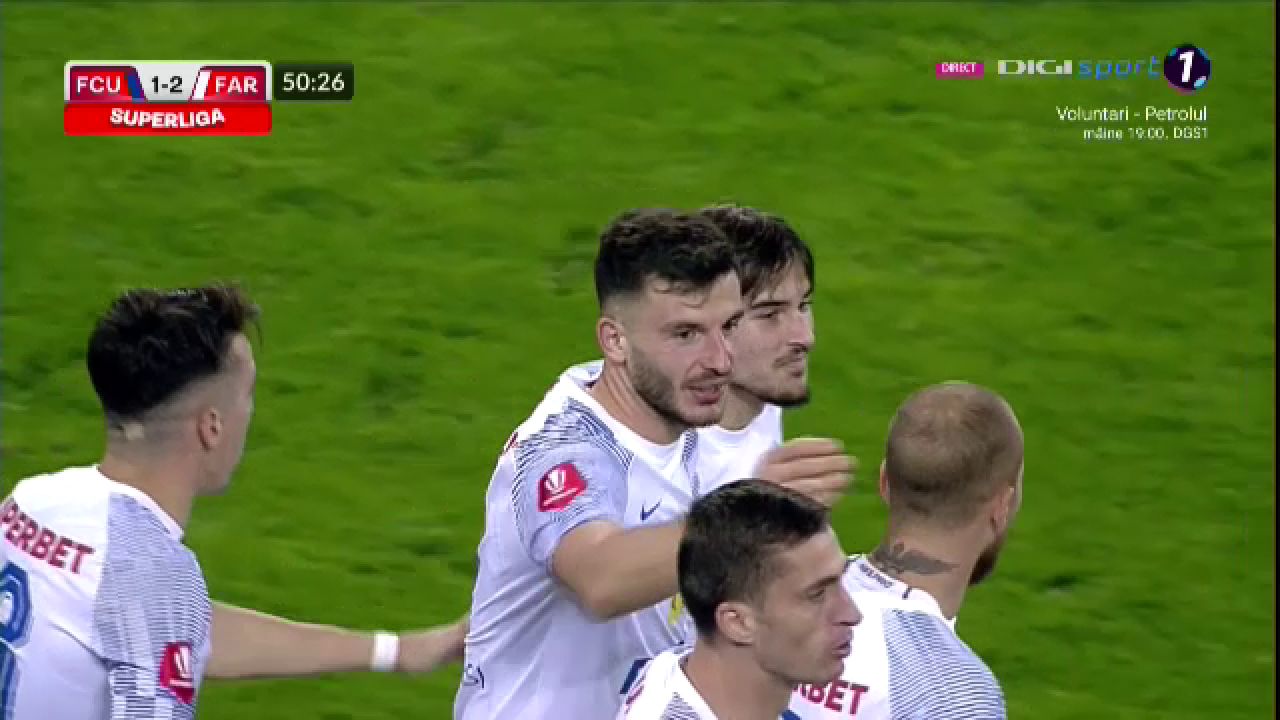 FCU Craiova - Farul Constanța 1-2 | Oaspeții au revenit spectaculos și și-au consolidat prima poziție în clasament_7