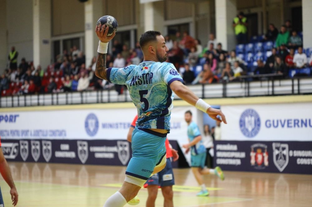 Potaissa Turda - CSM Constanța, 27-28, a fost &icirc;n direct pe Pro Arena și VOYO. Oaspeții au &icirc;nvins eroic, pe final, grație reușitei lui Ravnic!