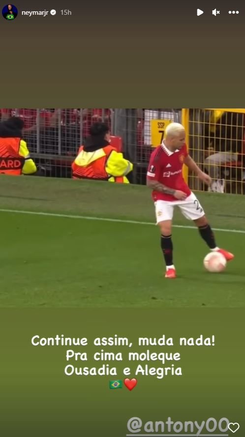 Mesajul lui Neymar după ce 'ruleta' lui Antony a fost dur criticată! Ce i-a transmis starul lui PSG _3