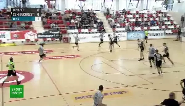 Tudor Botea reușește un gol superb în CS Dinamo - CSM București, live pe Pro Arena și VOYO