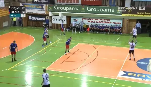 Ultimele cinci minute din CSM Focșani - CSA Steaua (în direct pe Pro Arena & VOYO)