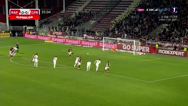 Rapid București - CFR Cluj 2-1 | Victorie formidabilă pentru gazde! Dan Petrescu pierde trei puncte importante în Giulești_3