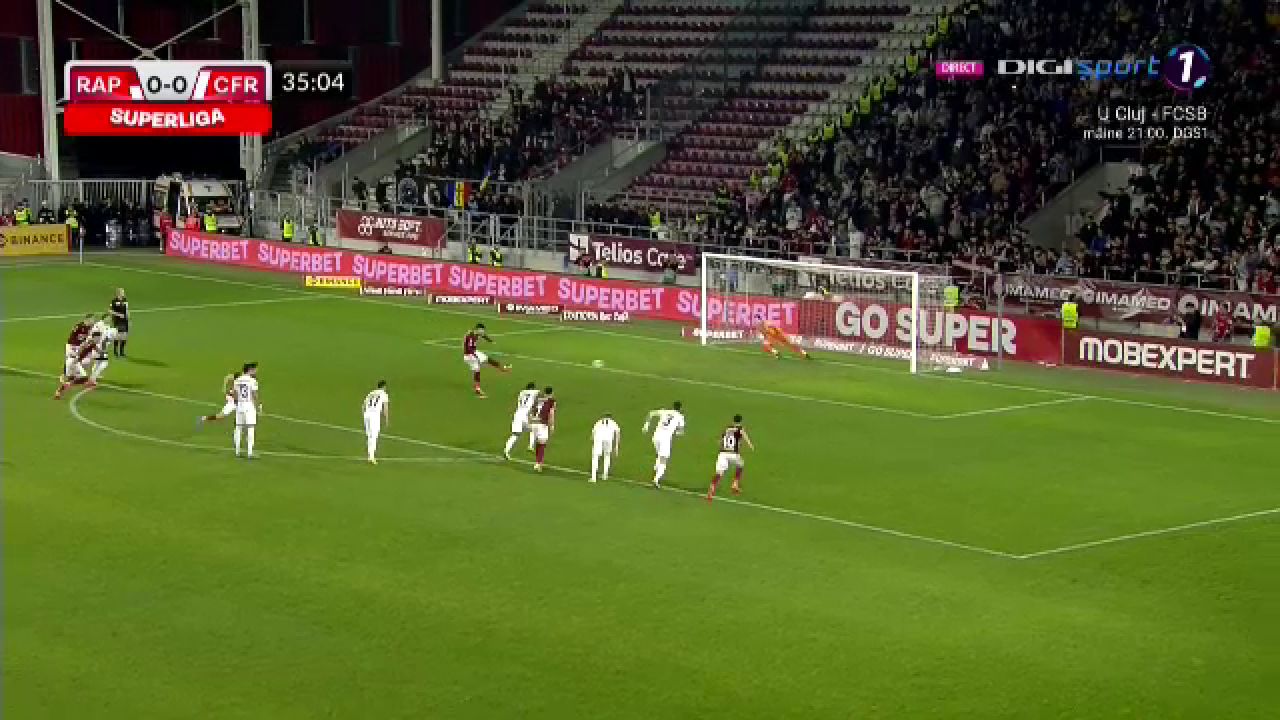 Rapid București - CFR Cluj 2-1 | Victorie formidabilă pentru gazde! Dan Petrescu pierde trei puncte importante în Giulești_3