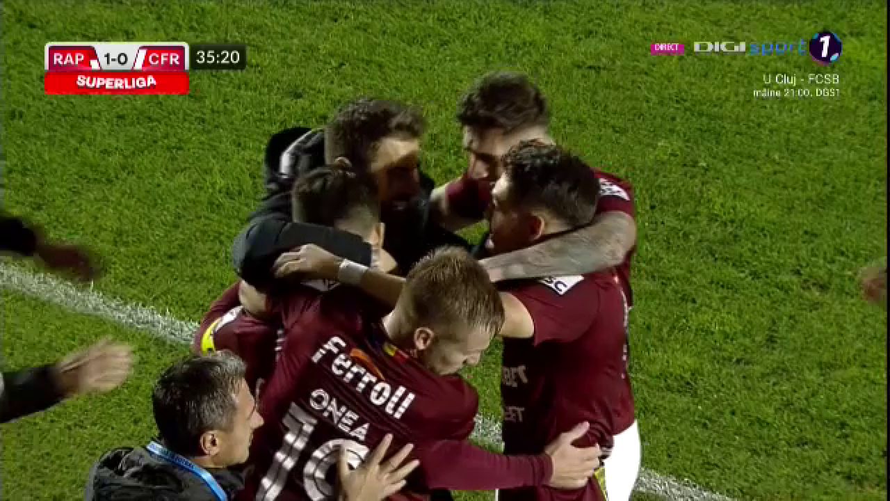 Rapid București - CFR Cluj 2-1 | Victorie formidabilă pentru gazde! Dan Petrescu pierde trei puncte importante în Giulești_4