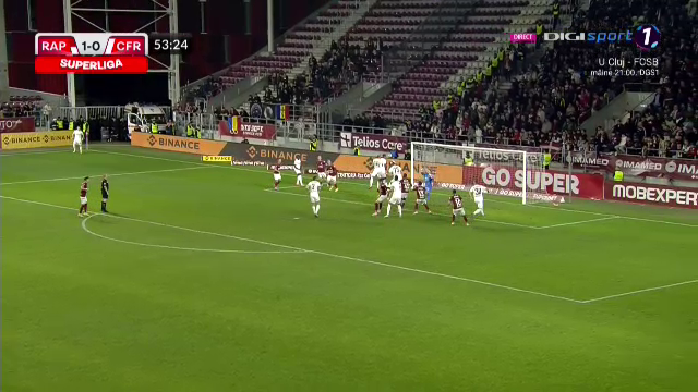 Rapid București - CFR Cluj 2-1 | Victorie formidabilă pentru gazde! Dan Petrescu pierde trei puncte importante în Giulești_6