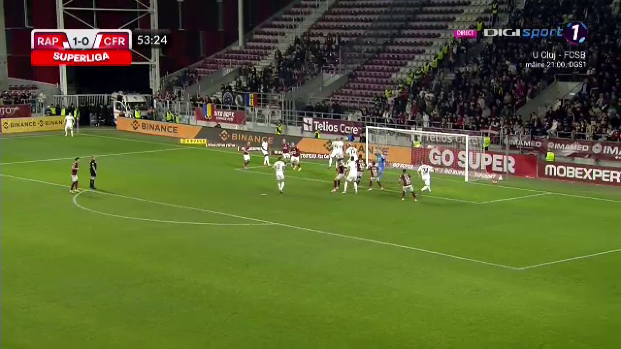 Rapid București - CFR Cluj 2-1 | Victorie formidabilă pentru gazde! Dan Petrescu pierde trei puncte importante în Giulești_6