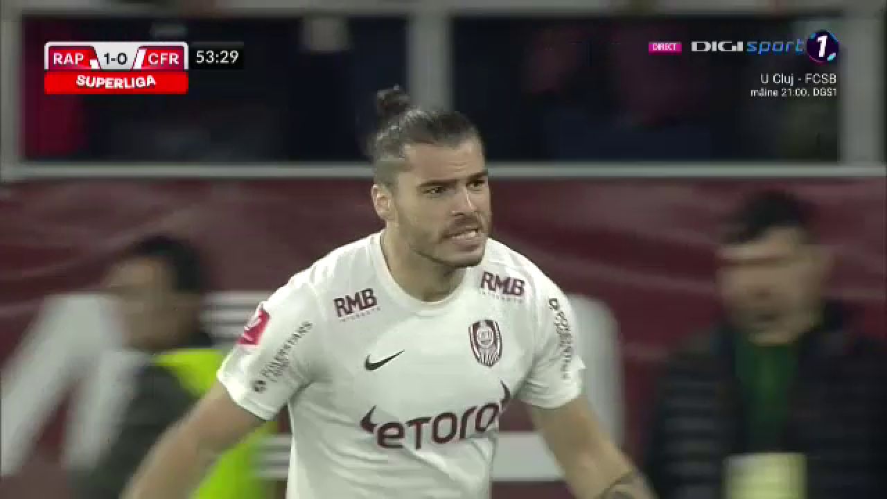 Rapid București - CFR Cluj 2-1 | Victorie formidabilă pentru gazde! Dan Petrescu pierde trei puncte importante în Giulești_7