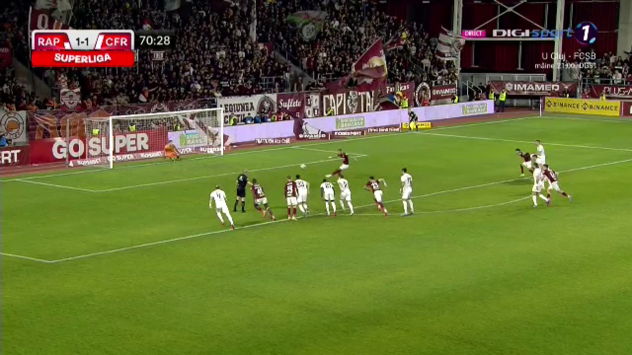 Rapid București - CFR Cluj 2-1 | Victorie formidabilă pentru gazde! Dan Petrescu pierde trei puncte importante în Giulești_8