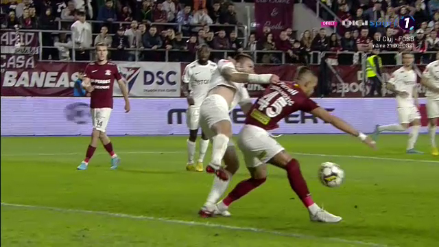 Fază controversată în Rapid - CFR Cluj: giuleștenii au primit penalty! Reacție dură a lui Mihai Stoica: „E grav!” _3