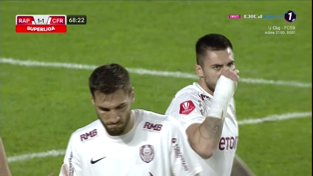 Fază controversată în Rapid - CFR Cluj: giuleștenii au primit penalty! Reacție dură a lui Mihai Stoica: „E grav!” _9