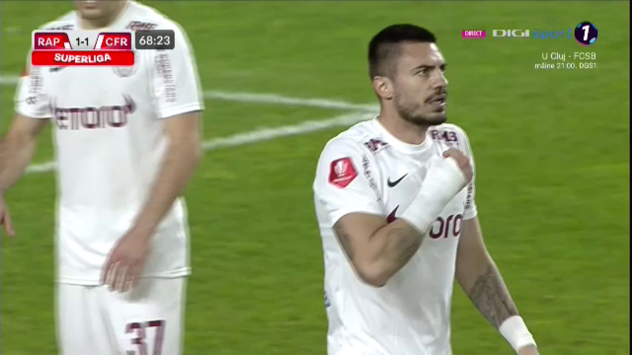Fază controversată în Rapid - CFR Cluj: giuleștenii au primit penalty! Reacție dură a lui Mihai Stoica: „E grav!” _11