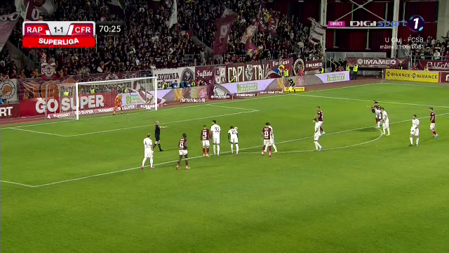 Fază controversată în Rapid - CFR Cluj: giuleștenii au primit penalty! Reacție dură a lui Mihai Stoica: „E grav!” _13