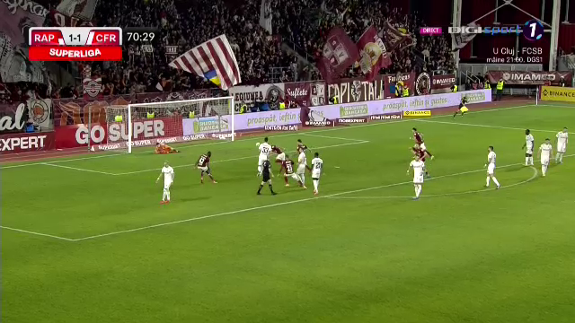 Fază controversată în Rapid - CFR Cluj: giuleștenii au primit penalty! Reacție dură a lui Mihai Stoica: „E grav!” _14