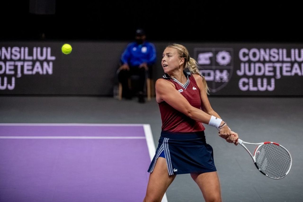 Apariție uluitoare de Halloween a jucătoarei care a învins-o pe Simona Halep în finala de la Cluj_19