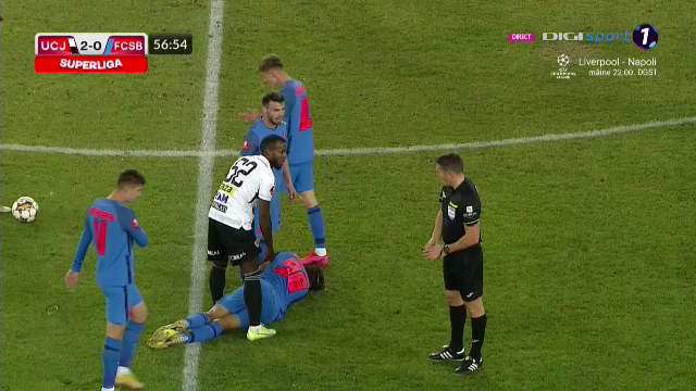 Andrea Compagno, făcut KO! Istvan Kovacs a scos imediat cartonașul roșu din buzunar_9