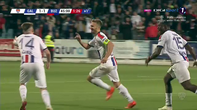 Goluri de Champions League în Oțelul Galați - Gloria Buzău! Execuții spectaculoase_11