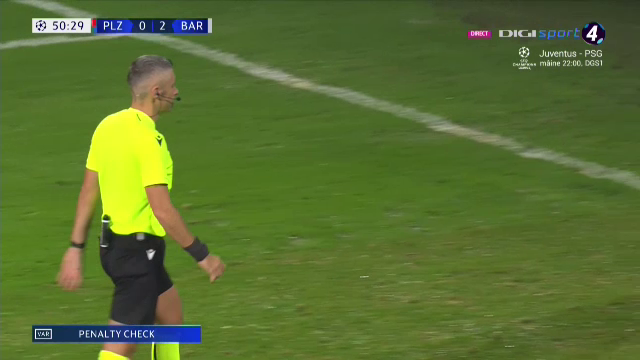 Prestație bună pentru Radu Petrescu la debutul în Champions League! Decizia inspirată luată de 'centralul' român în meciul Barcelonei _10