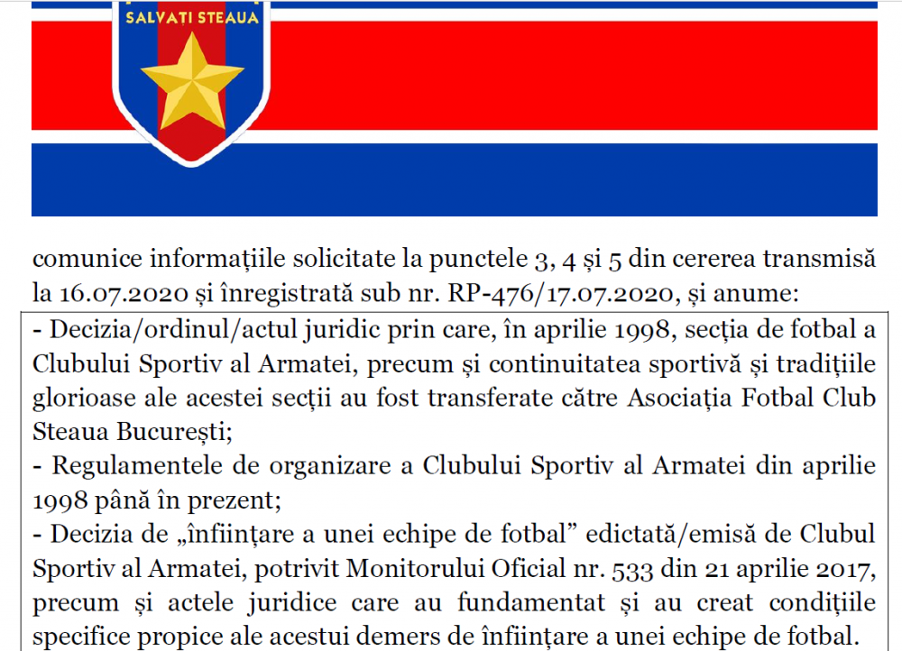 De ce FCSB este continuatoarea Stelei: asociația ”Salvați Steaua” contraatacă în războiul cu CSA Steaua!_2