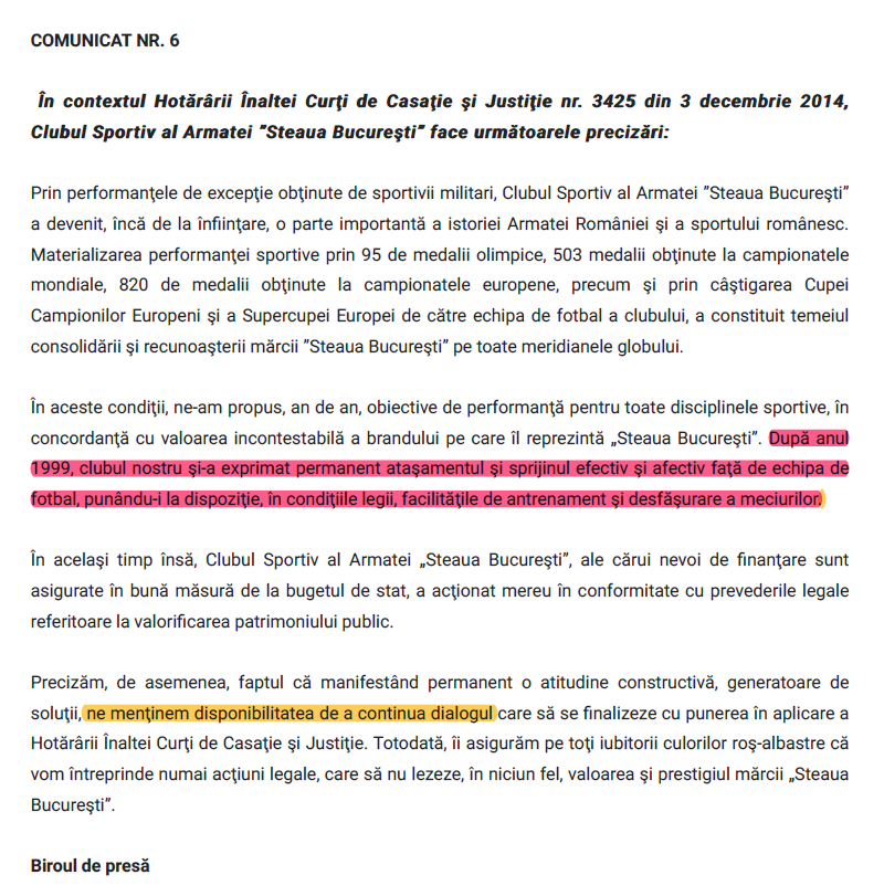 De ce FCSB este continuatoarea Stelei: asociația ”Salvați Steaua” contraatacă în războiul cu CSA Steaua!_4
