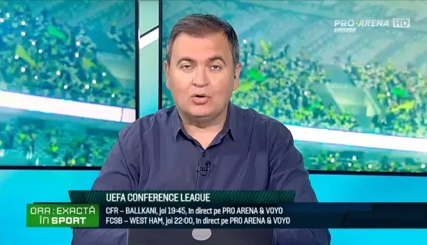 Gheorghe Mustață, în direct la Ora Exactă în Sport, pe PRO Arena (2/11/2022)