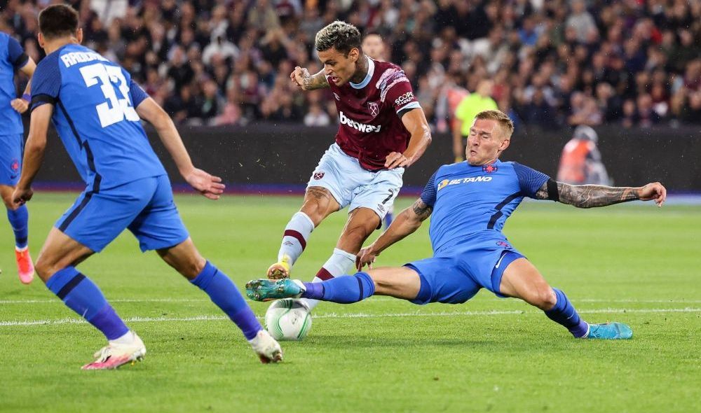 FCSB - West Ham 0-3! Vicecampioana României își încheie parcursul european cu o înfrângere la scor de neprezentare_1