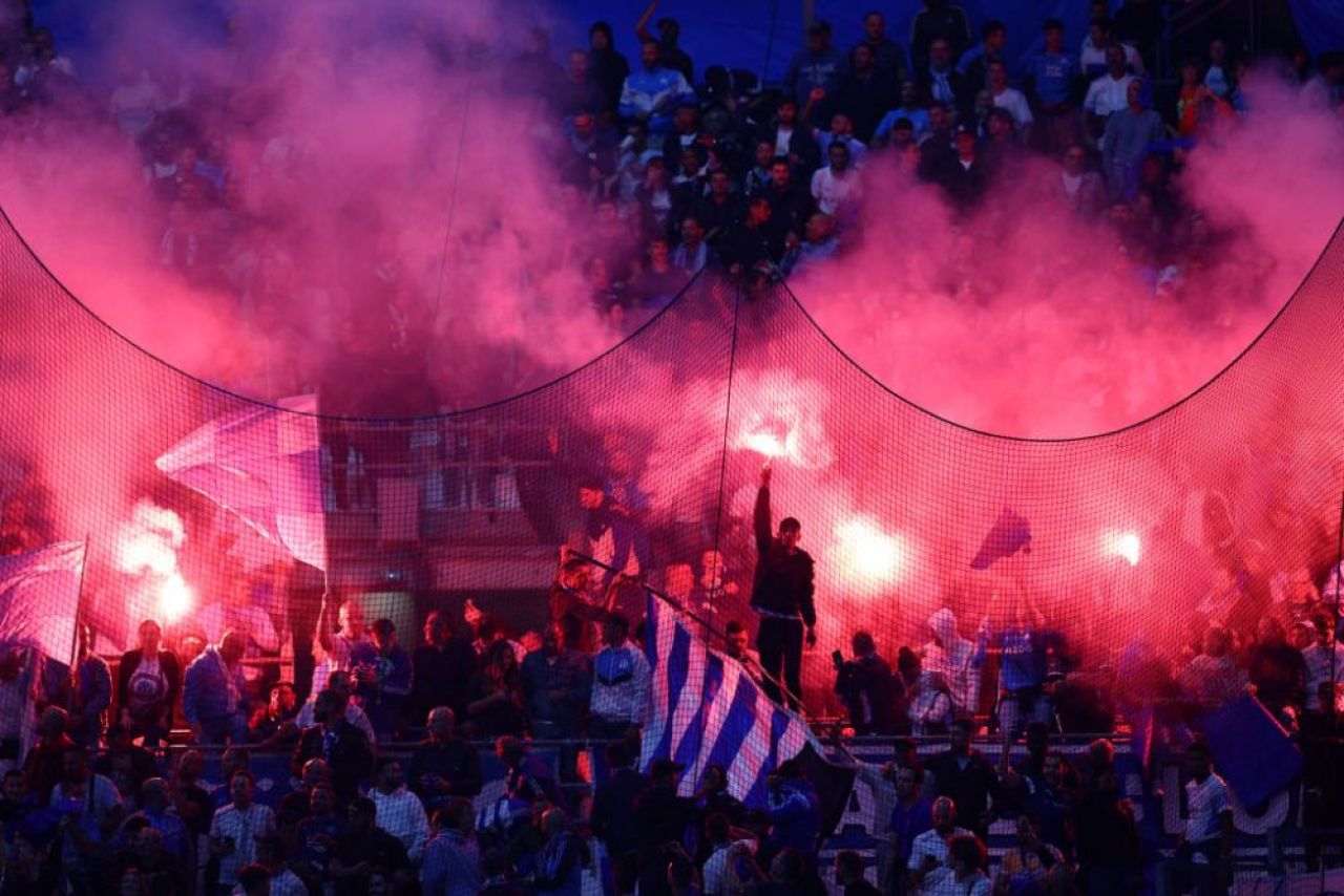 Fanii lui Marseille, 'vinovați' de eliminarea din cupele europene?! Gestul disperat al antrenorului înainte de golul care a adus dezastrul _7