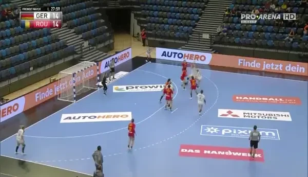 Sorina Grozav, goluri de handbalistă de clasă &icirc;n Rom&acirc;nia - Germania