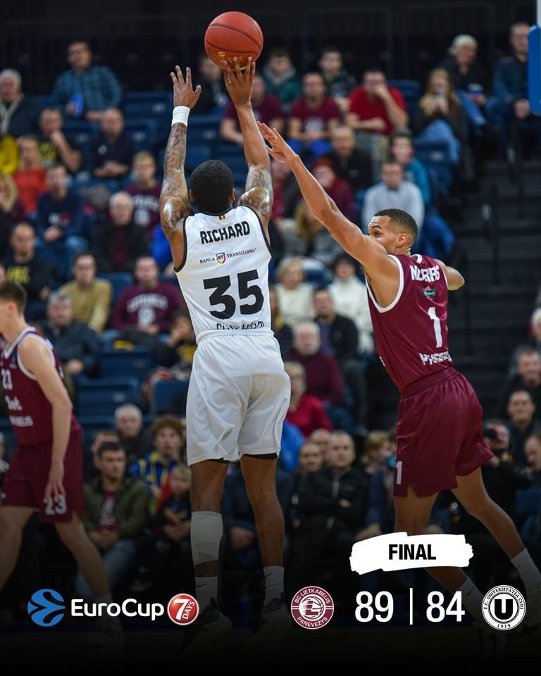 Le-au pus capac! U BT Cluj, răpusă de Lietkabelis Panevezys, în EuroCup_3