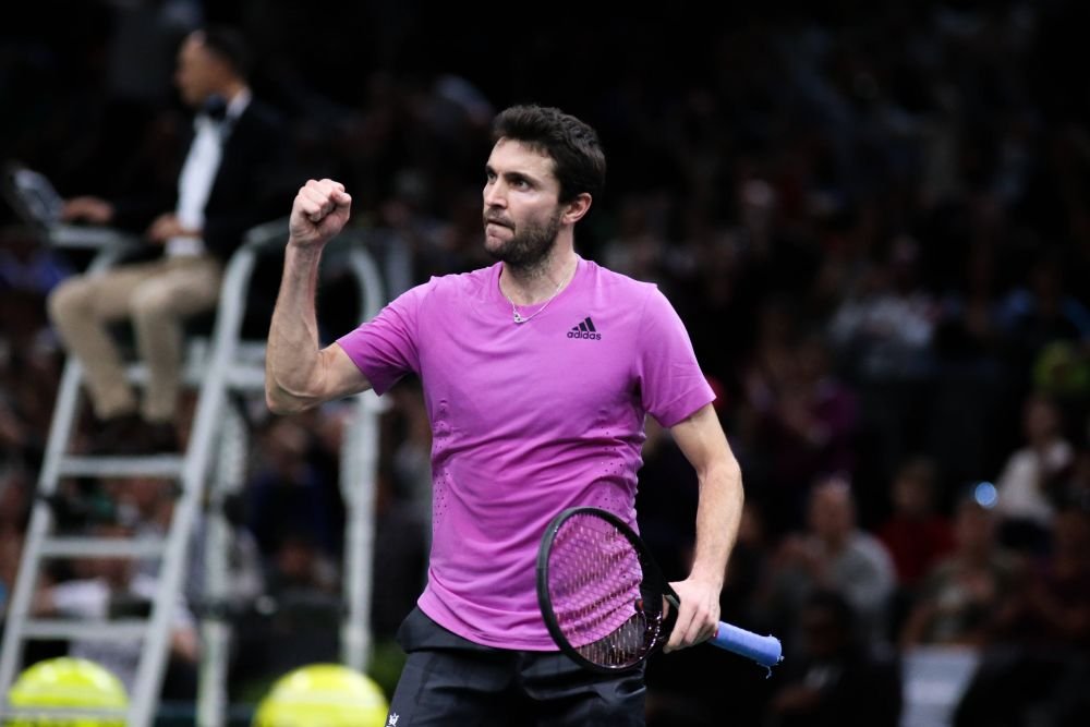 La 37 de ani, Gilles Simon se distrează cu noua generație a tenisului: sala din Paris-Bercy a erupt la finalul meciului cu Fritz_4