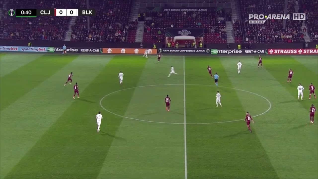 CFR Cluj - FC Ballkani 1 - 0! Performanță remarcabilă pentru campioana României: CFR Cluj, în primăvara europeană_5