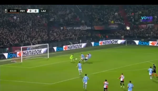 Feyenoord - Lazio 1-0 (Gimenez 64 )