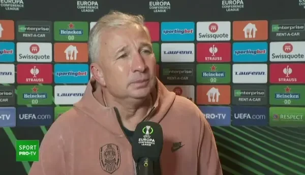 Dan Petrescu, după CFR Cluj - FC Ballkani 1-0 (3.11.2022)