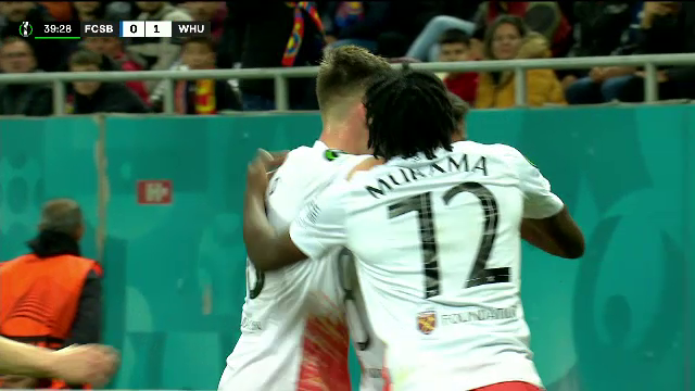 FCSB - West Ham 0-3! Vicecampioana României își încheie parcursul european cu o înfrângere la scor de neprezentare_3