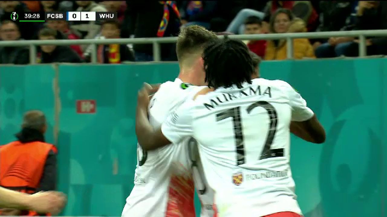 FCSB - West Ham 0-3! Vicecampioana României își încheie parcursul european cu o înfrângere la scor de neprezentare_3