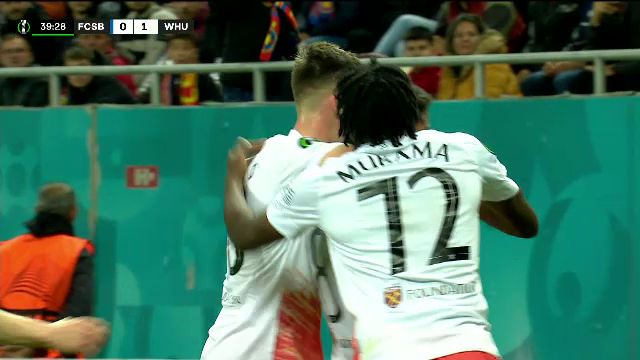 FCSB - West Ham 0-3! Vicecampioana României își încheie parcursul european cu o înfrângere la scor de neprezentare_3