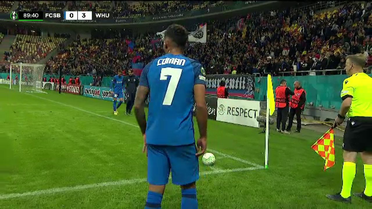 Ratare monumentală în FCSB - West Ham 0-3! Risto Radunovic nu a putut să înscrie din doi metri. Cum s-a întâmplat totul_1