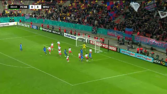 Ratare monumentală în FCSB - West Ham 0-3! Risto Radunovic nu a putut să înscrie din doi metri. Cum s-a întâmplat totul_6