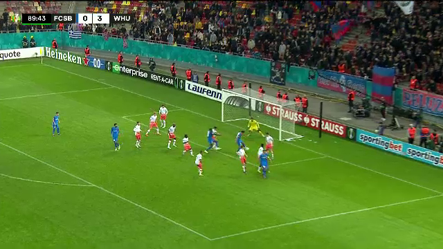 Ratare monumentală în FCSB - West Ham 0-3! Risto Radunovic nu a putut să înscrie din doi metri. Cum s-a întâmplat totul_7