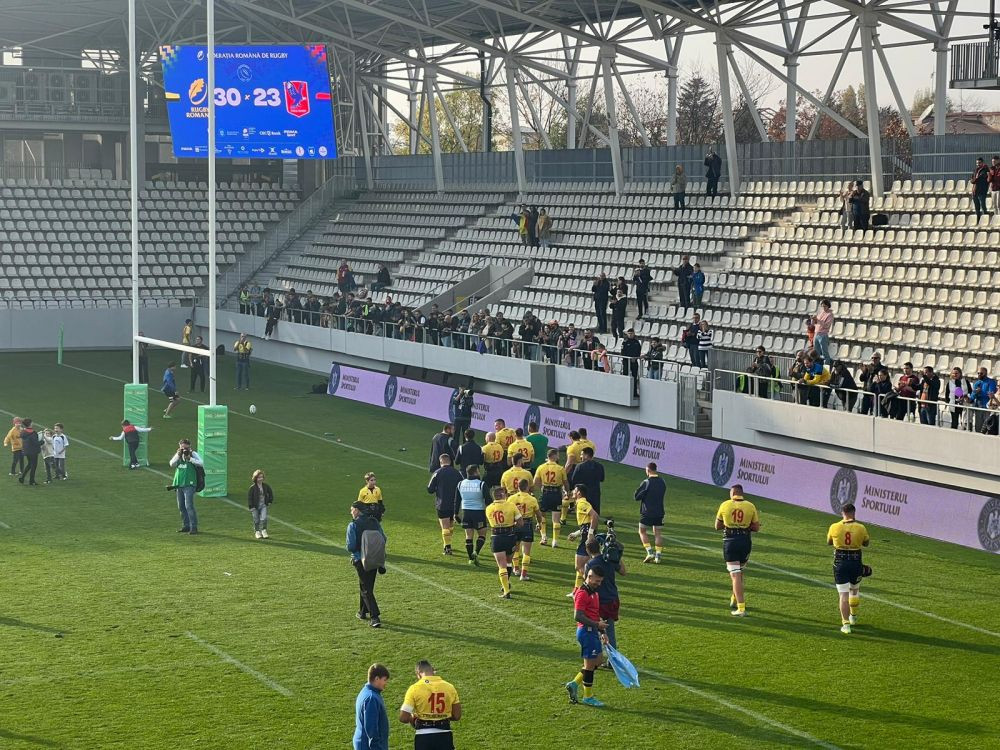 România - Chile 30-23. Victorie pentru 'Stejari' în meciul-test de pe 