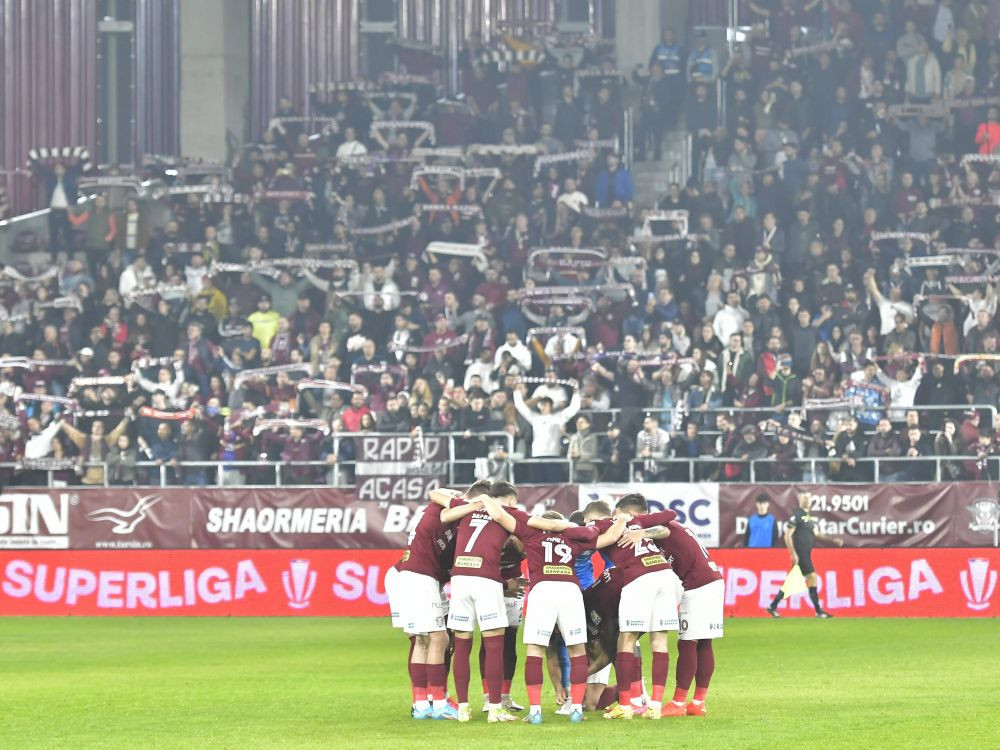 Mesajul clubului Rapid &icirc;naintea derby-ului cu FCSB: Putem ajunge să retragem echipa de pe teren