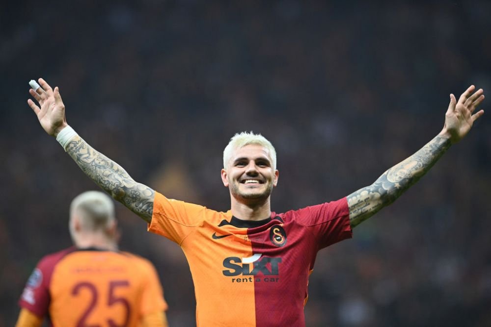 Mauro Icardi are Turcia la picioare după golurile din Galatasaray - Beșiktaș 2-1! A lovit mingea cu o viteză incredibilă _4