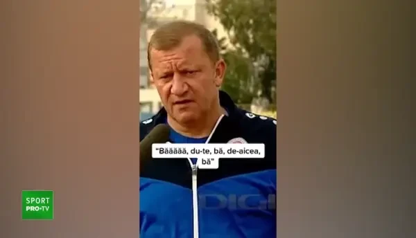 Dorinel Munteanu, furios după meciul cu Unirea Slobozia