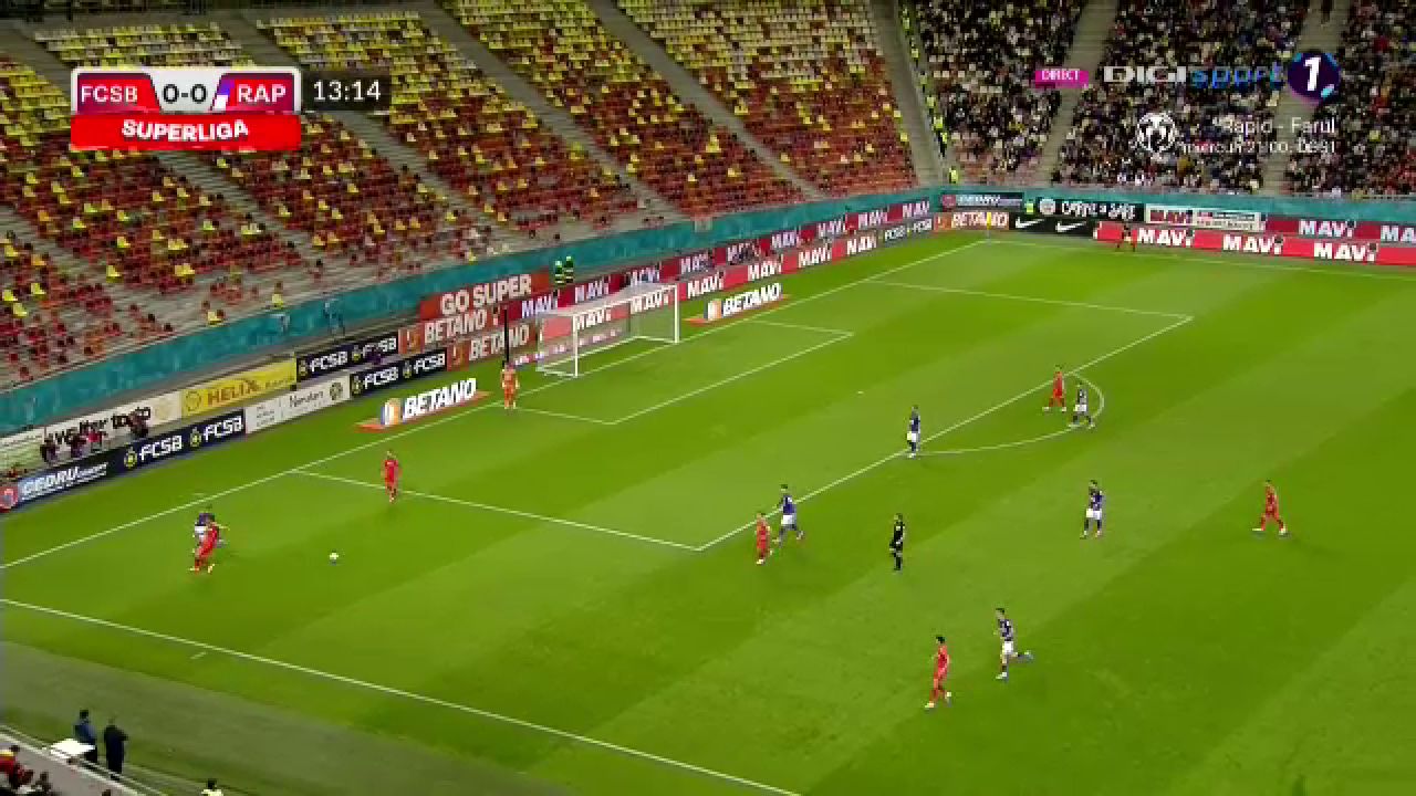 FCSB a deschis scorul în meciul cu Rapid după o gafă uriașă în defensiva giuleștenilor!_2