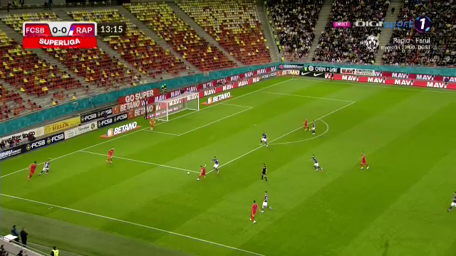FCSB a deschis scorul în meciul cu Rapid după o gafă uriașă în defensiva giuleștenilor!_3