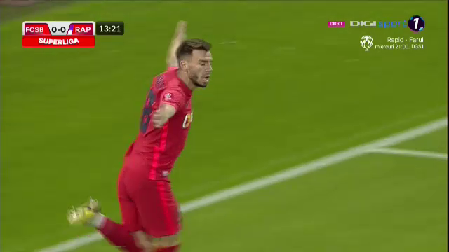 FCSB a deschis scorul în meciul cu Rapid după o gafă uriașă în defensiva giuleștenilor!_12