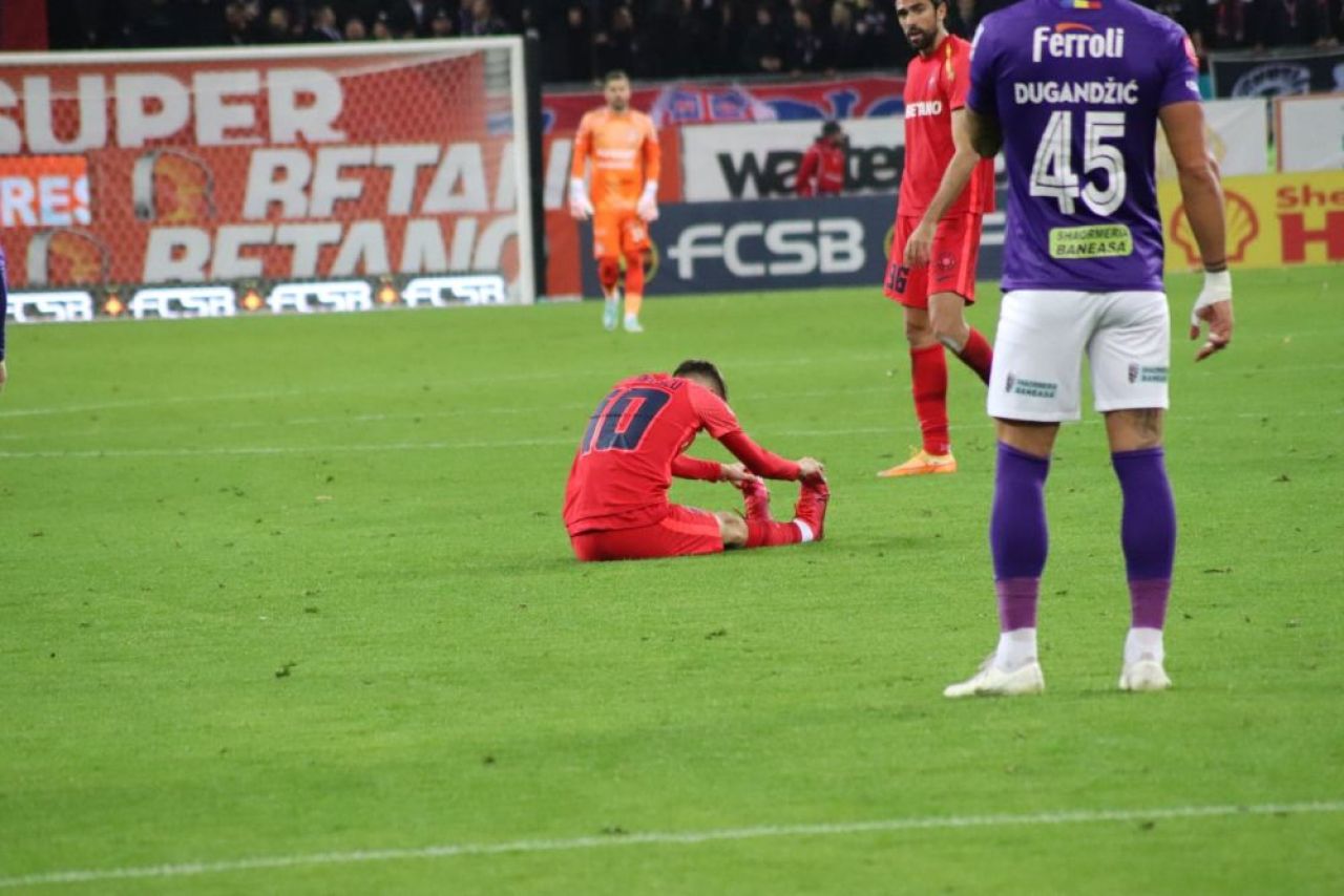 Lovitură pentru FCSB! Octavian Popescu s-a accidentat la cel mai bun meci al sezonului_9